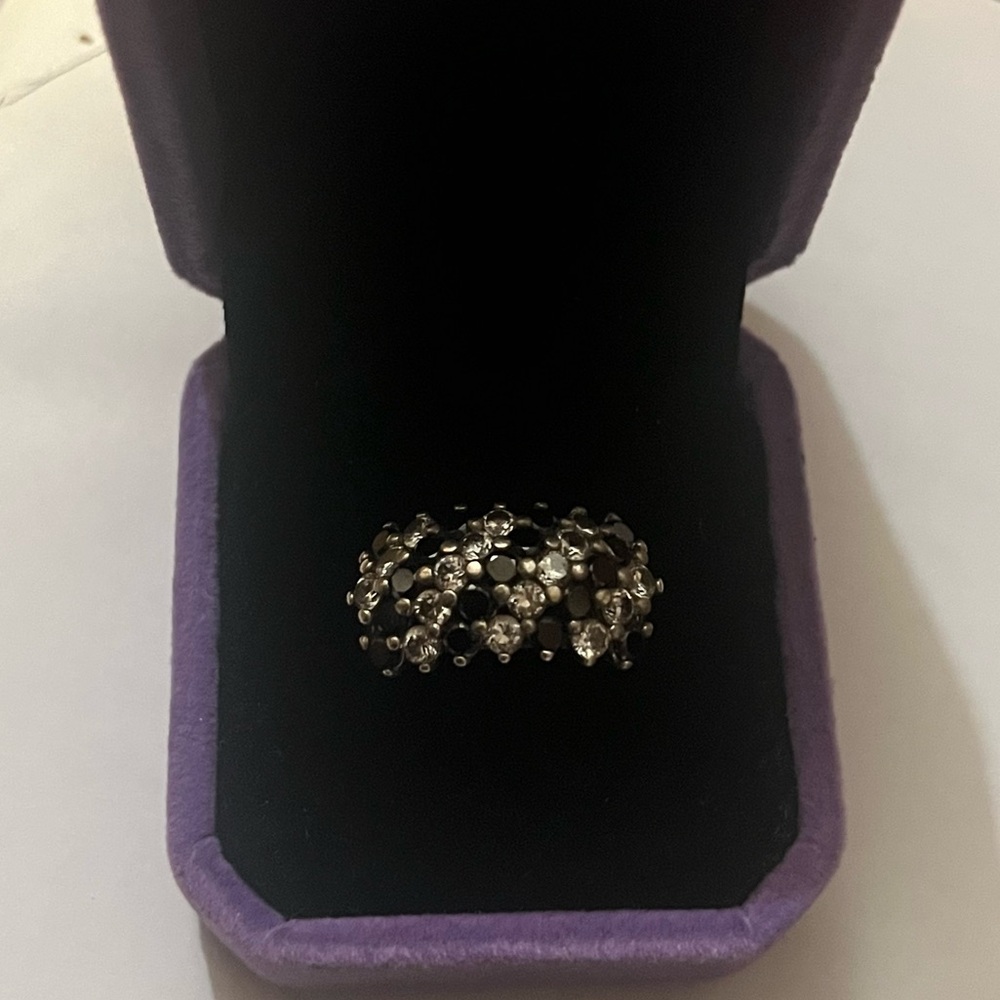 Vintage 925 Sterling Silver Fashion Ring Size 8
